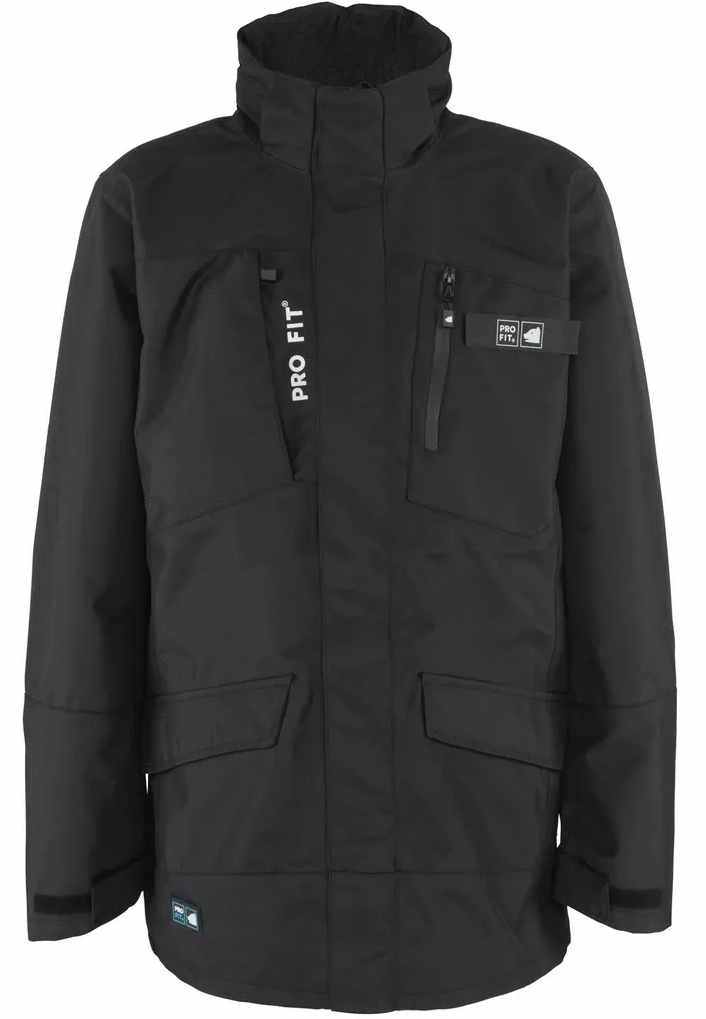 Pro-Fit 9846 Parka wasserdicht Parka Zip-in-Funktion schwarz
