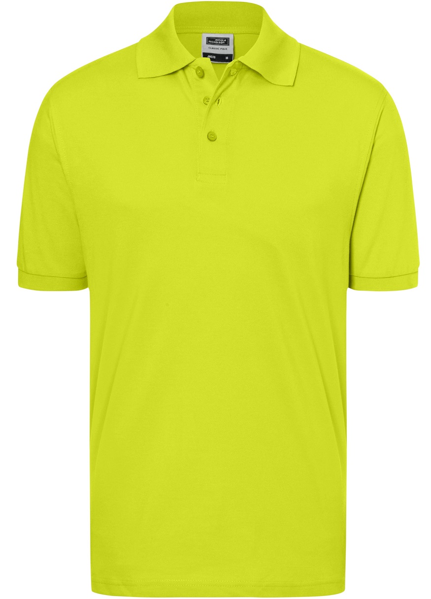 James & Nicholson JN070 Poloshirt Classic in 36 Farben