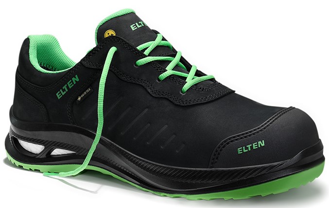 Elten Stewart 728661 Sicherheitshalbschuhe XXG Pro GTX Low ESD S3 HI CI black green