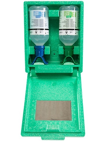 Plum 4862 Combibox DUO mit 500 ml pH Neutral DUO und 500 ml Augenspülung DUO