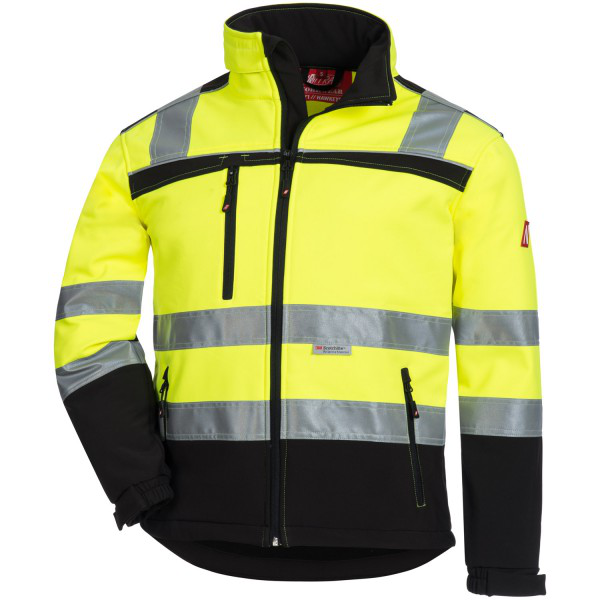 Nitras Motion Tex Viz Warnschutz-Softshelljacke
