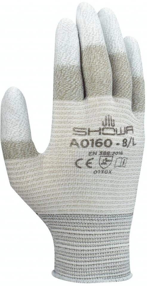 showa-a0160 SHOWA AO160 PU-Schutzhandschuhe antistatisch