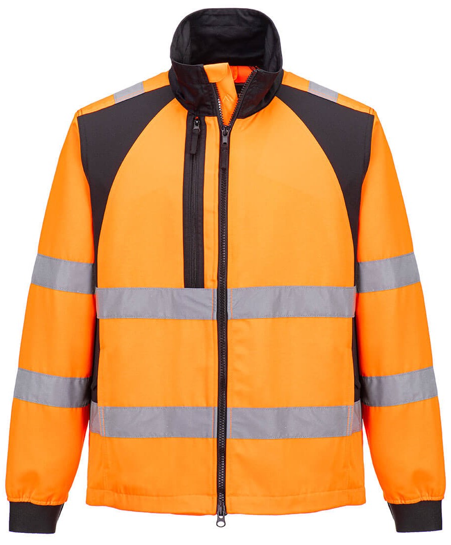 3i0htWSjmEaueA Portwest CD861 - WX2 Eco Warnschutz-Arbeitsjacke