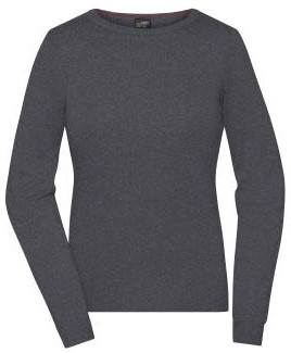 James & Nicholson JN1313 Rundhals-Pullover Damen in 6 Farben
