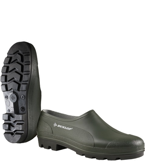 Dunlop Bicolour PVC-Clog B350611 grün ohne Schutzfunktion
