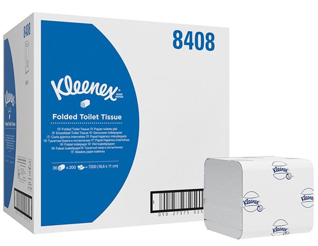 Kimberly Clark Kleenex 8408 Toilettenpapier 2-lagig