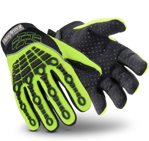 HexArmor Chrome Series 4026 Stoß-Schnittschutzhandschuhe Level F