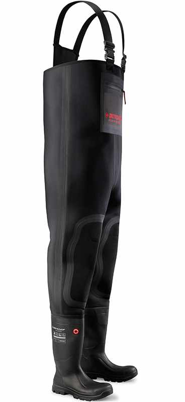 Dunlop Wathose LJ2HDCW Purofort TerraPRO Neoprene S5 schwarz