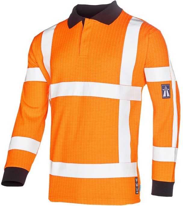Sioen Dronten 610AA21P0 Warnschutz-Poloshirt RWS mit Störlichtbogenschutz