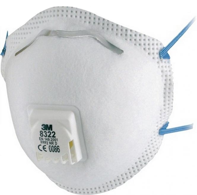 3M Feinstaubmaske 8322 FFP2 mit Ausatemventil