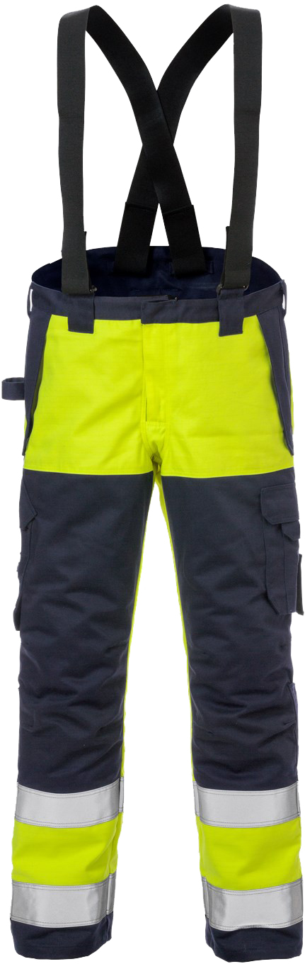 fade360782c8f792ff3b60658ab9c3bb Fristads 125945 Flame High Vis Winterhose Kl. 2 2588 FLAM