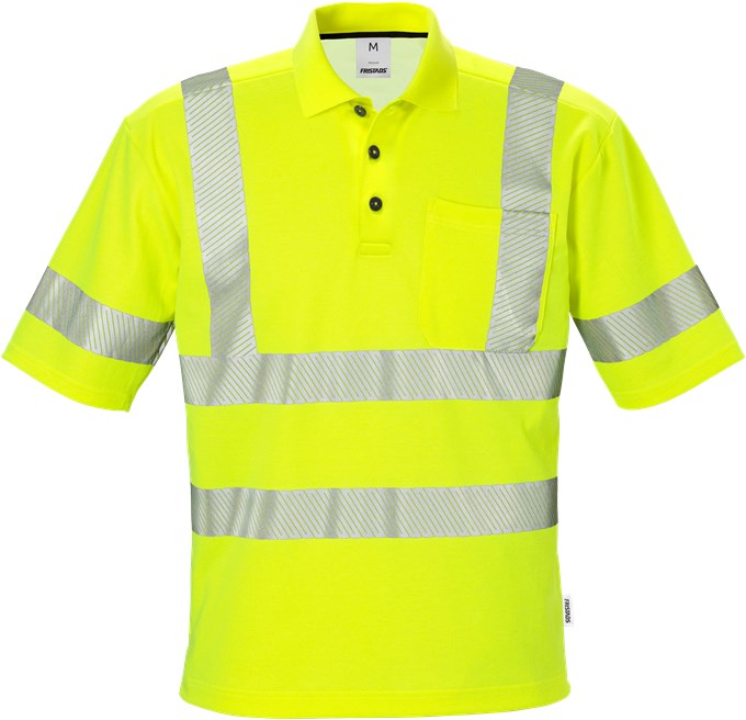 b2f2881d54b6160ef82917ff600923f8 Fristads 100972 High Vis Warnschutz-Poloshirt 746 PHV