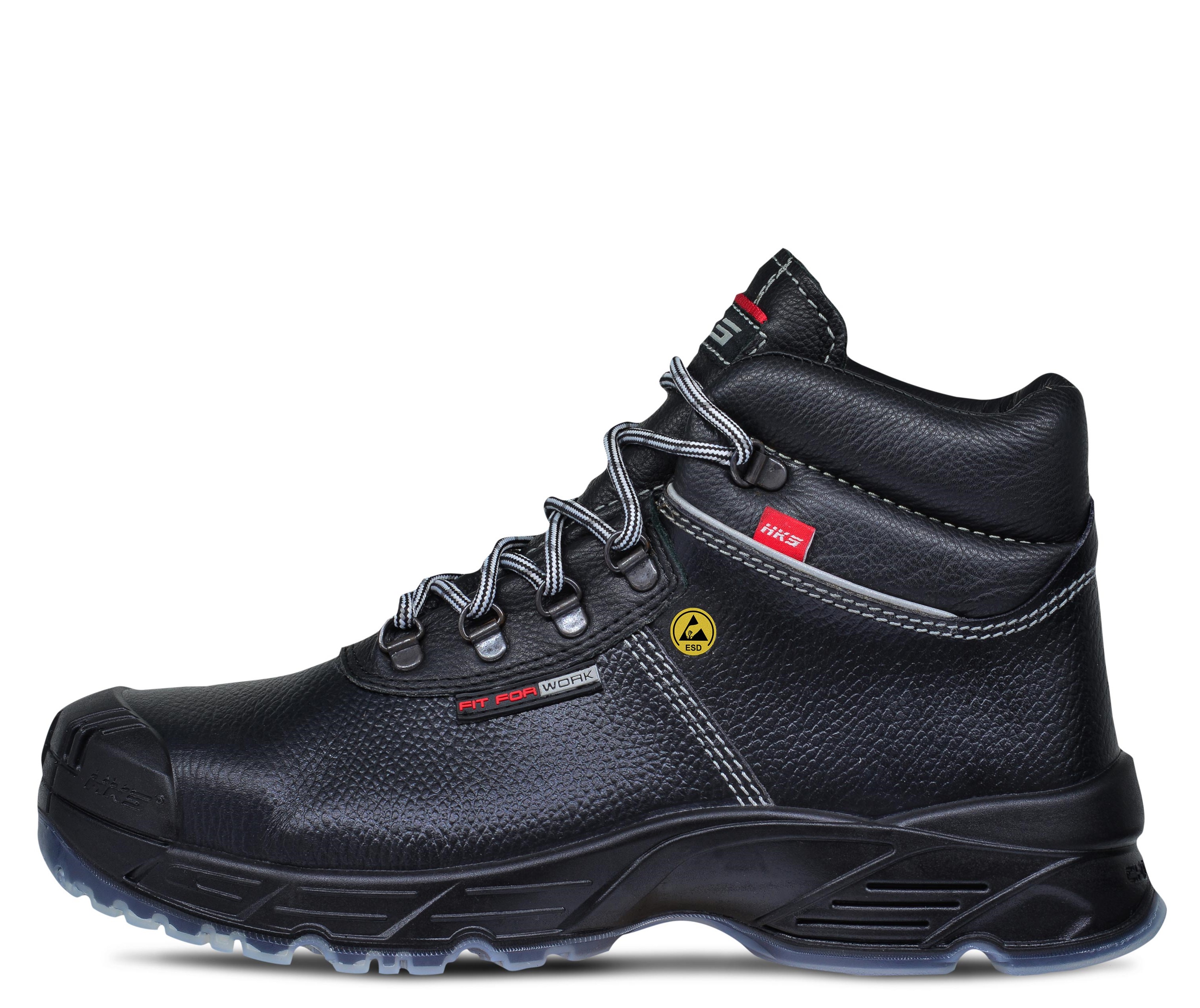 HKS Challenger Titan OP Schnürstiefel S3 SRC ESD schwarz