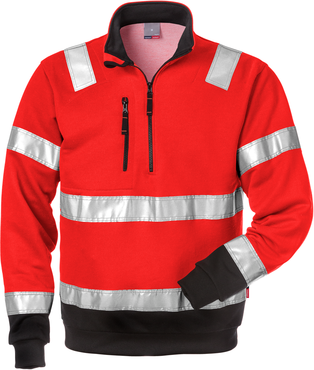 FR-100134-396-XS - leuchtrot-schwarz