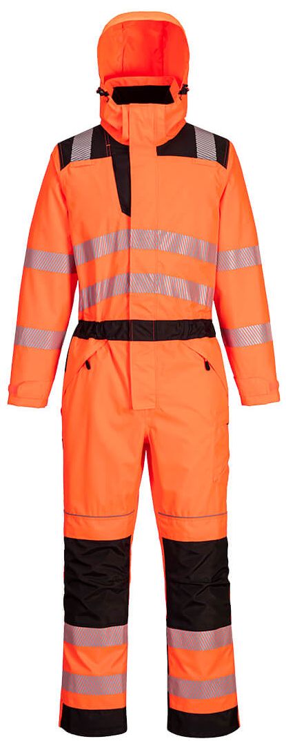 leuchtorange-schwarz