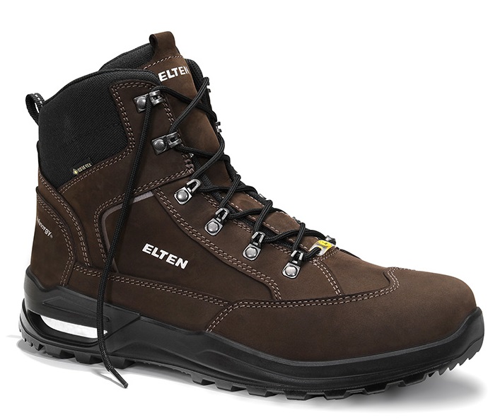 Elten RONAN 976630 Berufsschuh Stiefel XXF GTX brown Mid ESD O2 WR CI