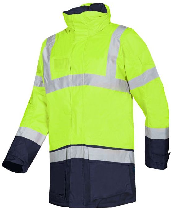Sioen Lightflash 313AN2ES3 Warnschutz-Winterregenparka