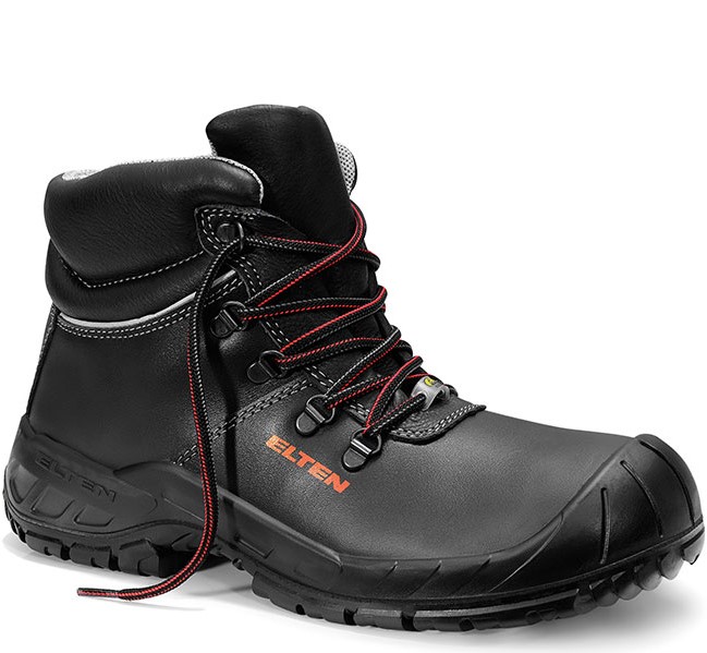 Elten Laurenzo Rubber Mid 766941 Schnürstiefel ESD S3 schwarz