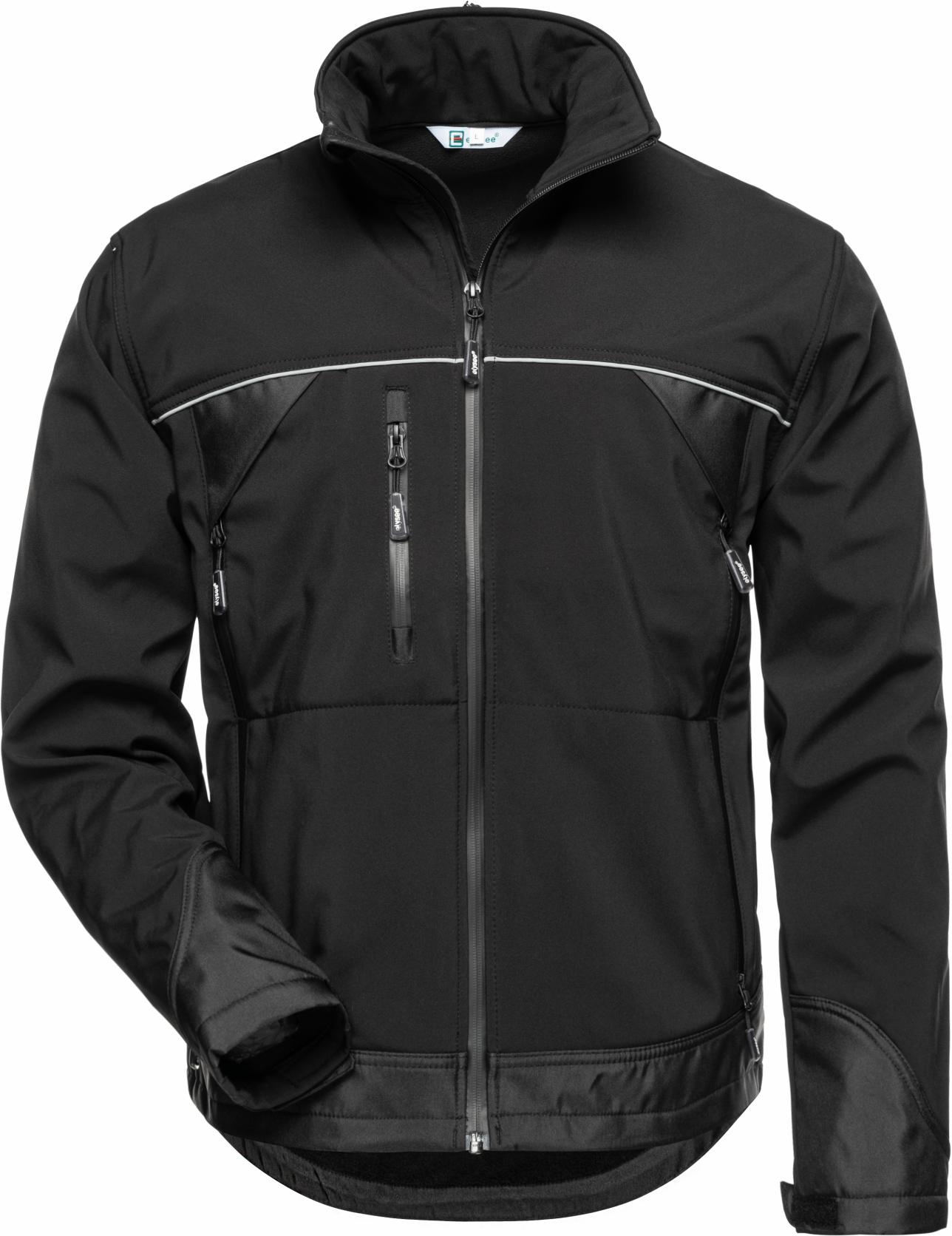 elysee 20001 ALPHA Softshelljacke schwarz