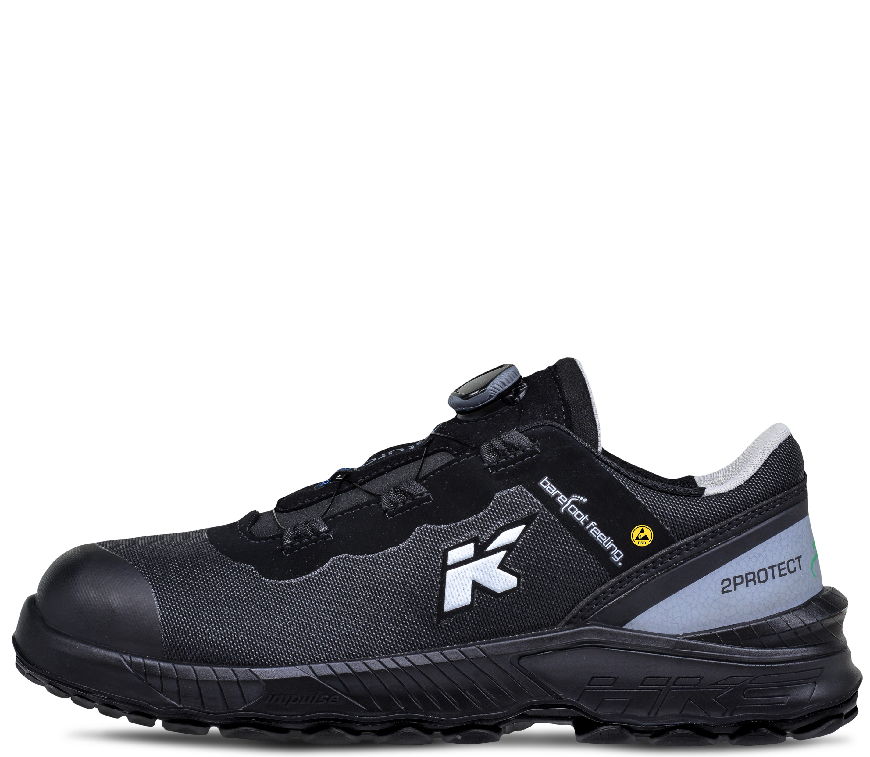 HKS Barefoot Feeling BFS 40 BOA  Halbschuhe S3 - ESD