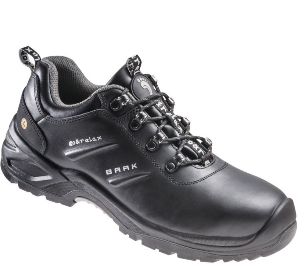 Baak 7214-N Harris Halbschuhe S3 SRC ESD Weite 11 schwarz