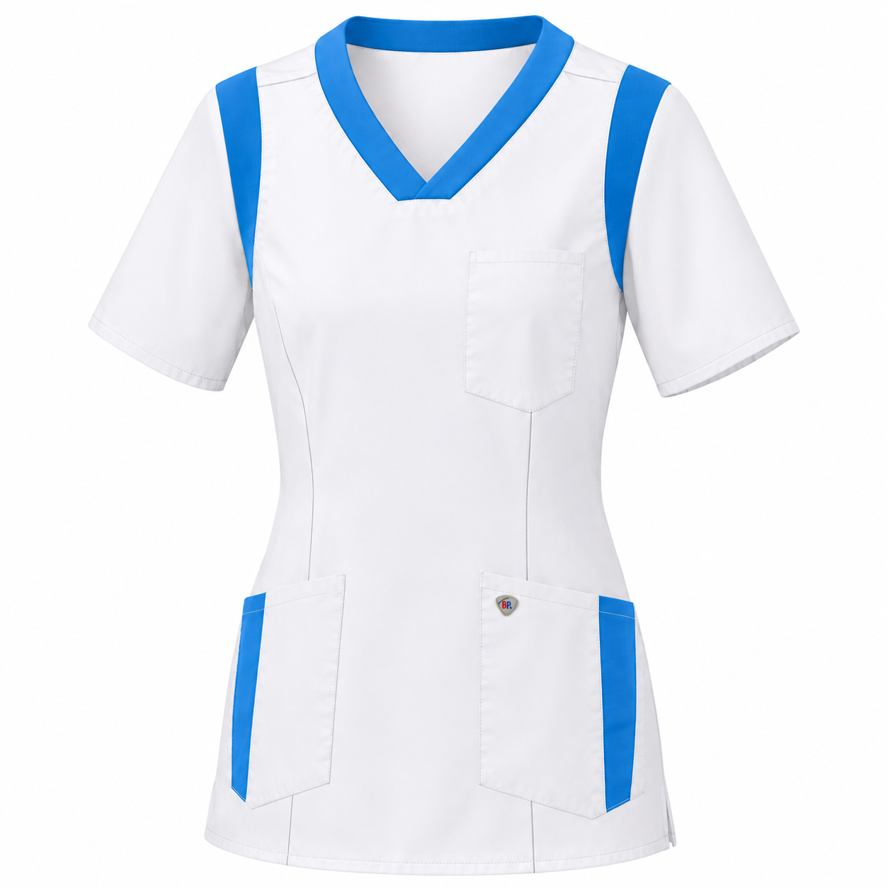 BP-1708-684-2106-3XL - Weiß-Azurblau
