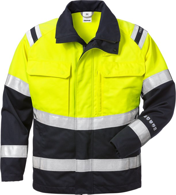 120929-171-b1 Fristads 120929 Flamestat High Vis Jacke 4176 ATHS
