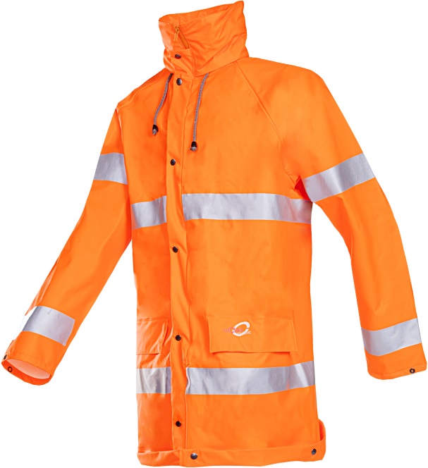 Sioen Lassen 3763A2FC1 Warnschutz-Regenjacke