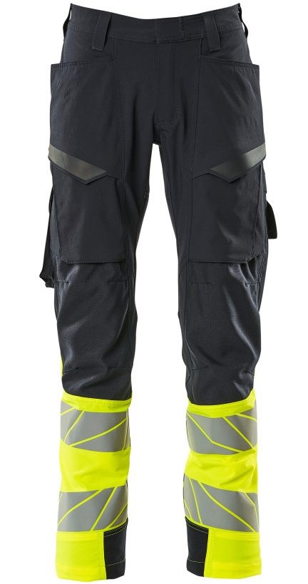 MA-19379-510-82-01017-C44 - schwarzblau-leuchtgelb