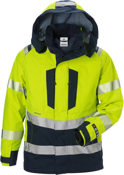 Fristads 125617 Flamestat High Vis Gore-Tex Pyrad Jacke 4095 GXE