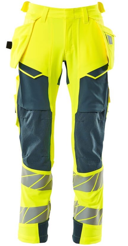 leuchtgelb-dunkelpetroleum