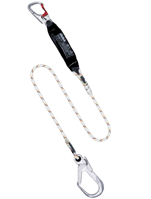 mas-675151 M.A.S Bandfalldämpfer Tyger 5 mit Kernmantelseil 12 mm