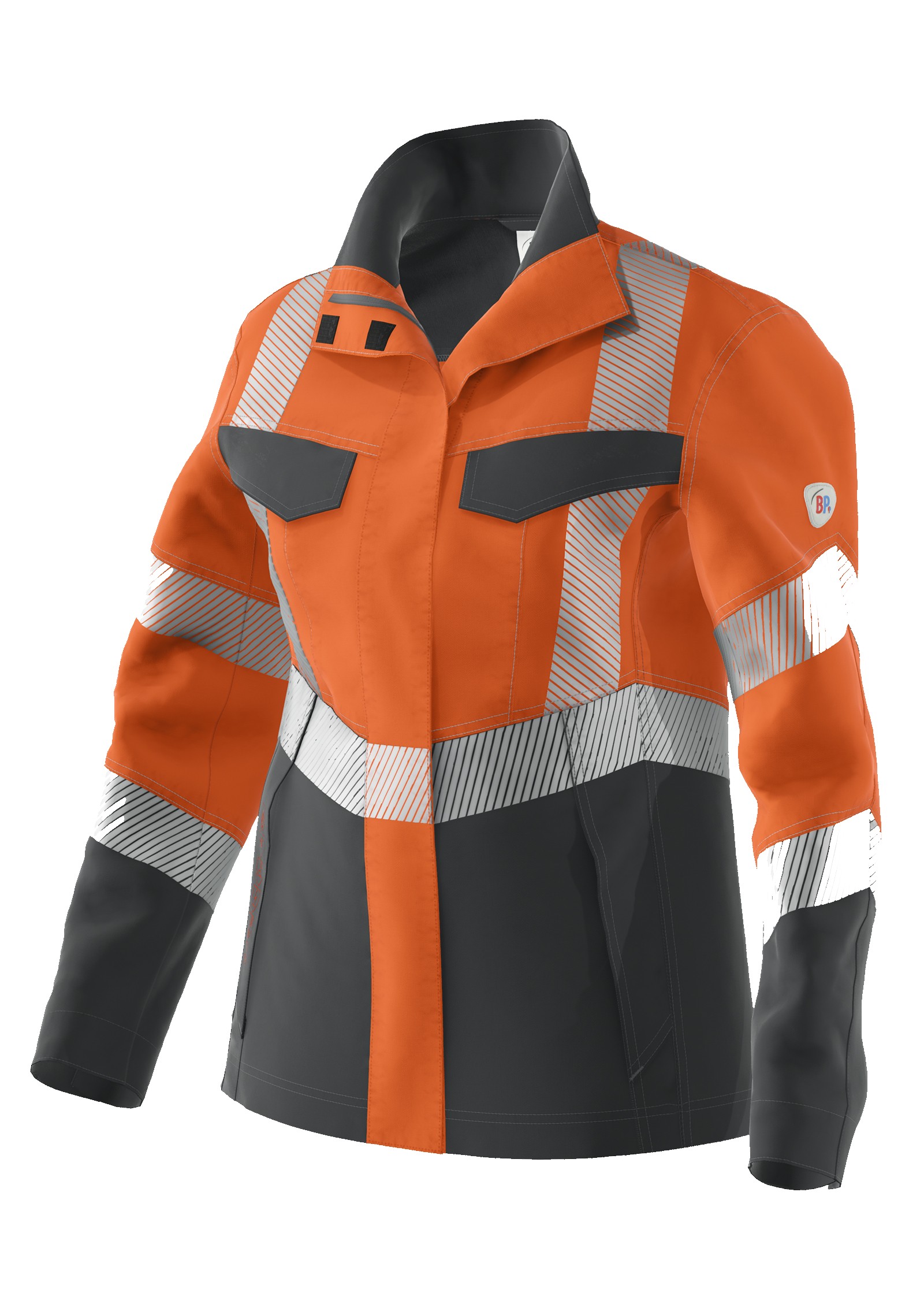 BP 2218 Leichte Warnschutz-Multinorm-Jacke APC1 für Damen