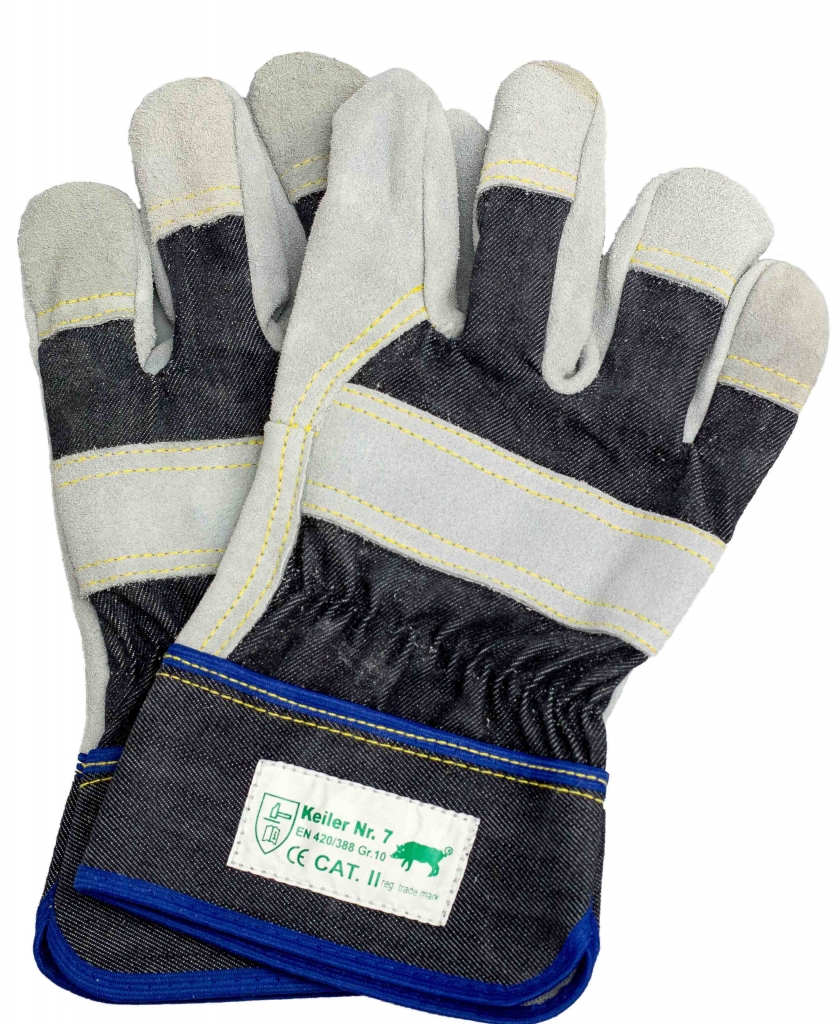 Keiler Nr.7 26007 Rindspaltleder-Handschuhe