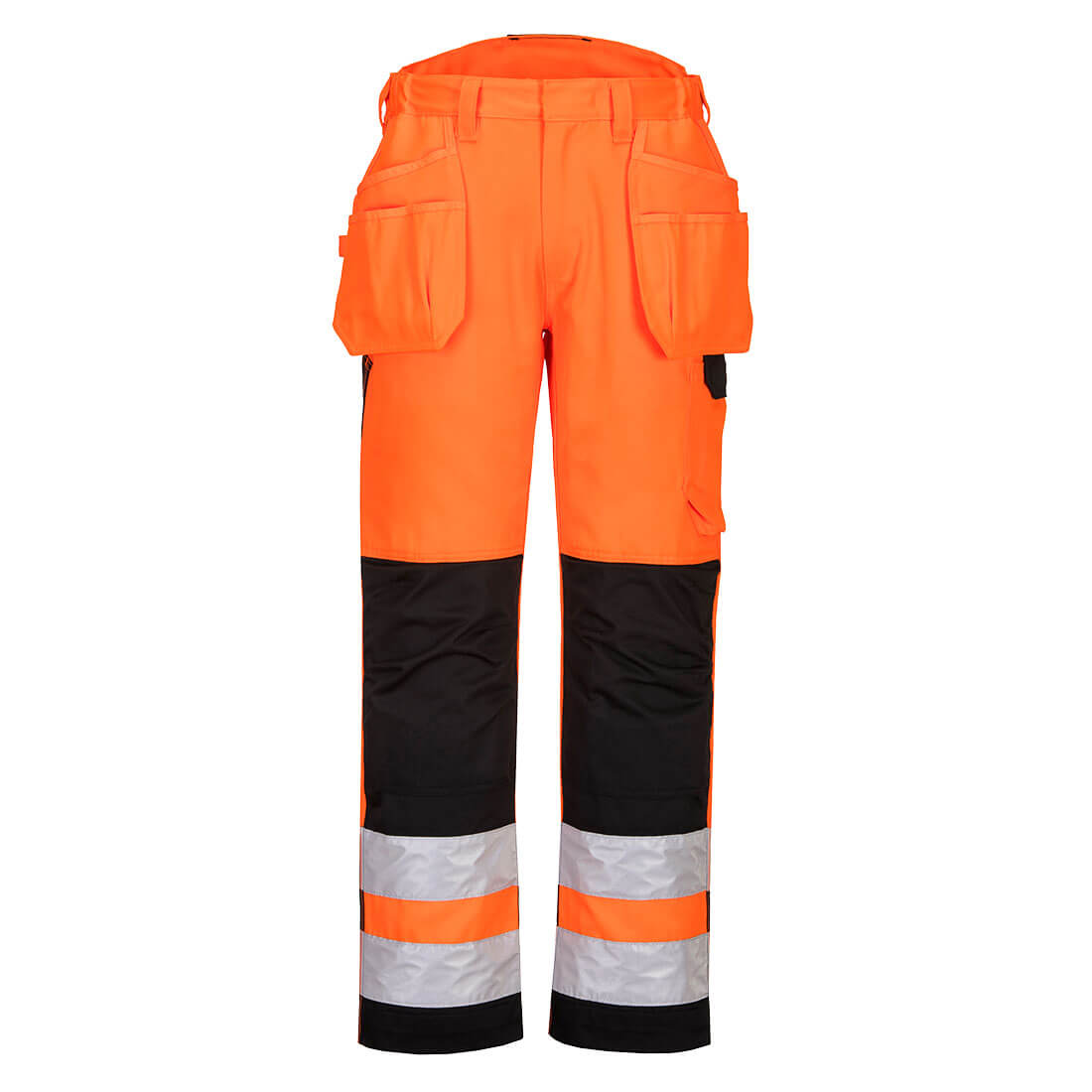 PW242OBR Portwest PW242 - PW2 Warnschutz-Bundhose mit Holstertaschen