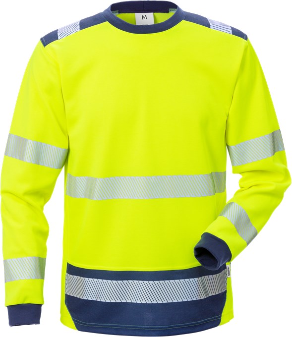 b9434c2e9005071a833e0e8c2de8af75 Fristads 114100 High Vis T-Shirt Langarm 7724 THV