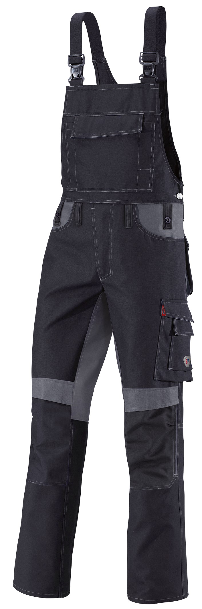 BP 1791-555 strapazierfähige Latzhose mit Kniepolstertaschen BPerformance