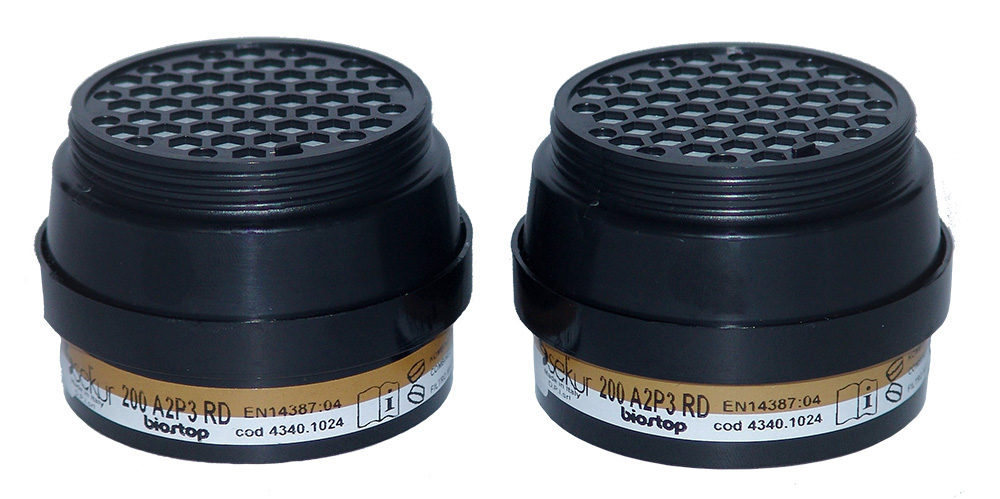 Ekastu Kombinationsfilter 200 A2-P3R D (4 Stück)