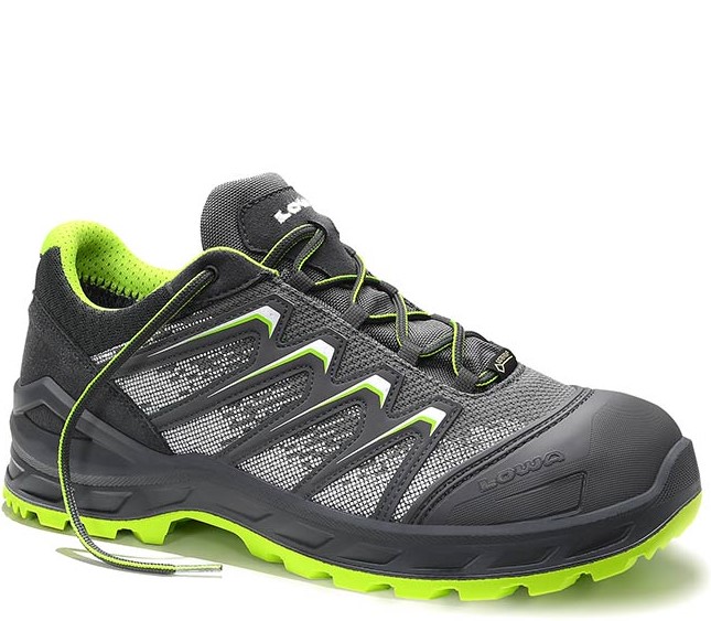 Lowa Larrox 5424 Work GTX Grey Lo Halbschuhe S3 CI HI HRO SRC