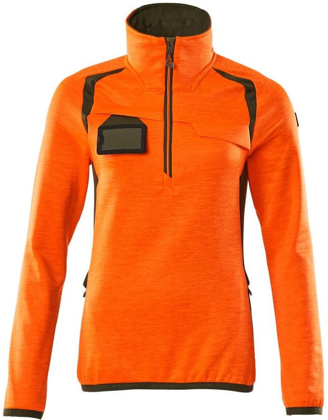 leuchtorange-moosgrün