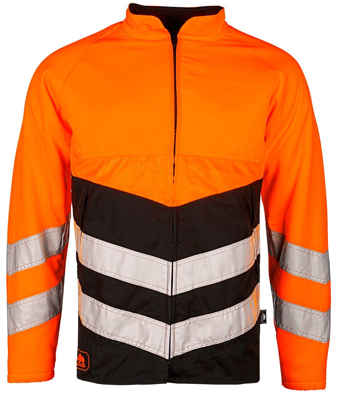 leuchtorange-schwarz