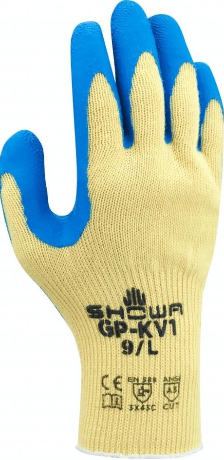SHOWA GP-KV1 Latex-Schnittschutzhandschuhe Level C