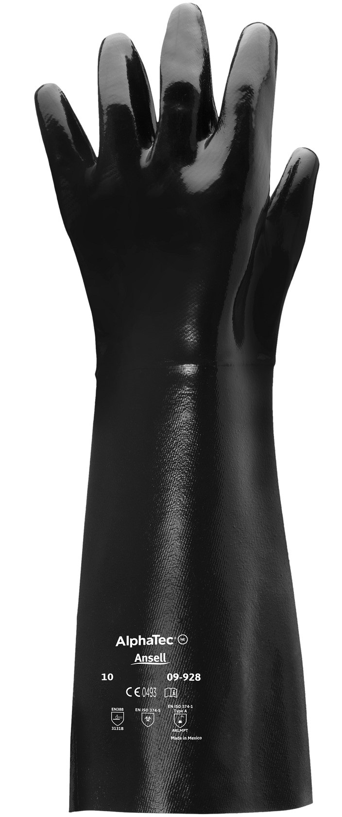 Ansell AlphaTec 09-928 Neopren-Chemikalienschutzhandschuhe