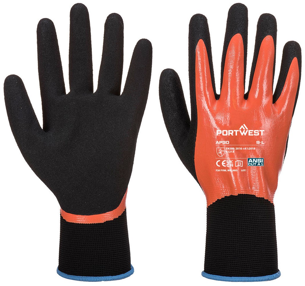Portwest AP30 Dermi Pro Handschuhe mit Nitrilbeschichtung