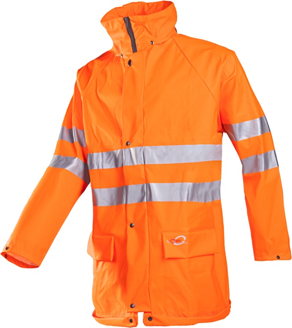 Sioen Kassel 4279A2FE0 Warnschutz-Regenjacke