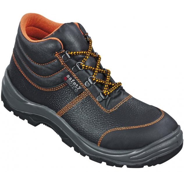 Bullstar Sicherheitsstiefel S3 schwarz-orange