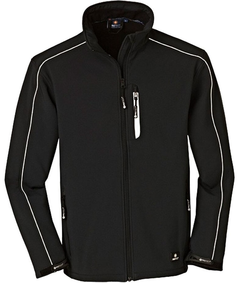 4 Protect OHIO 3380 Softshell-Jacke schwarz