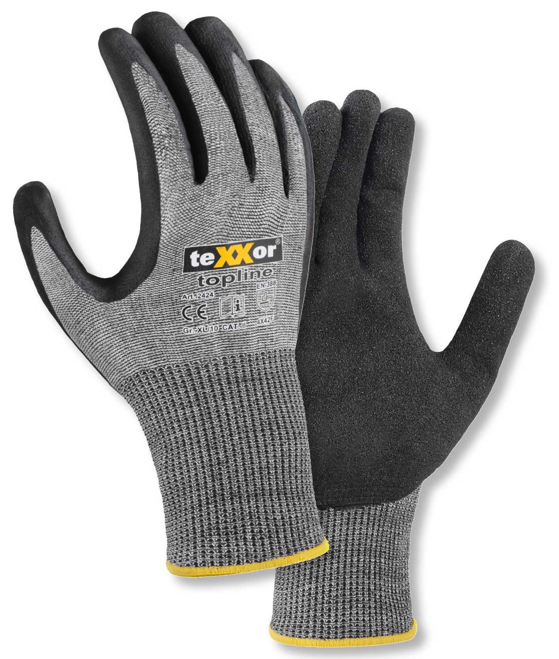 texxor 2424 topline Nitril-Schnittschutzhandschuhe Level F