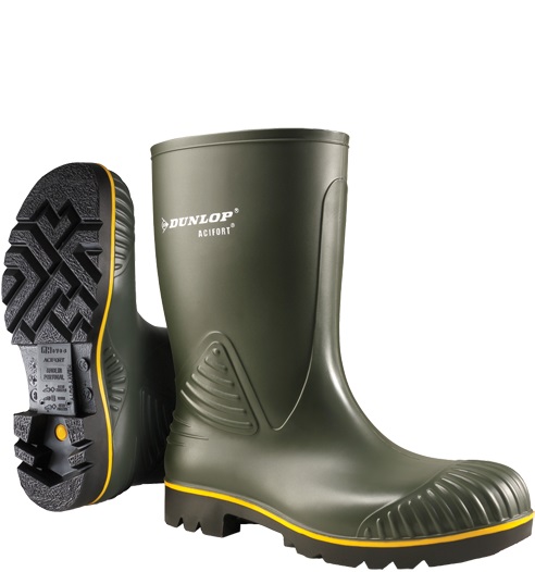 Dunlop Acifort Heavy Duty Calf B440631.AFHA Stiefel O4 FO SRA grün