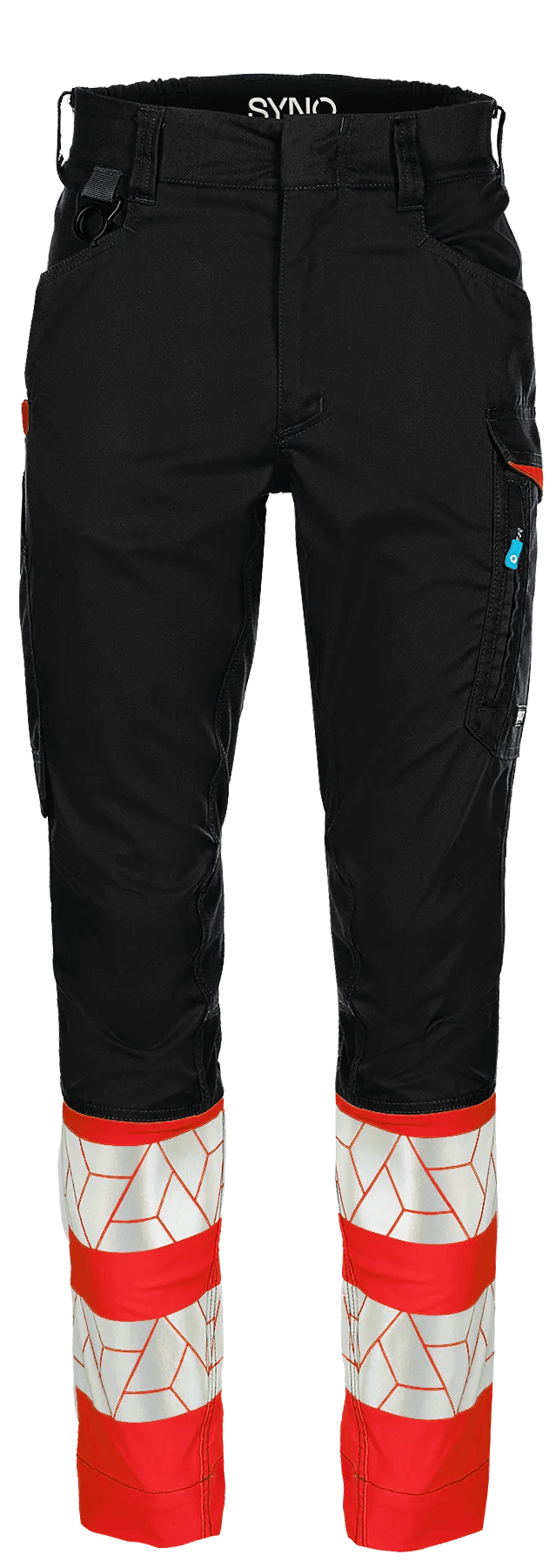 SIO-111WA2PQA-769-44-kurz - schwarz-leuchtrot